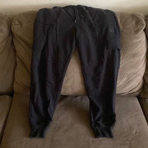 Victoria secret pink all black joggers